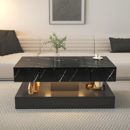 6.93IN High LED Modern Coffee Table