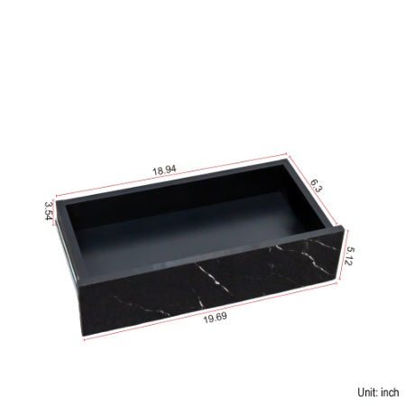 6.93IN High LED Modern Coffee Table