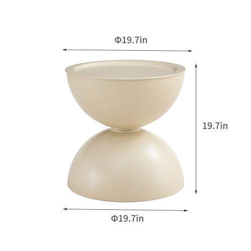 WHITE Coffee/ End Table With Storage-Multifunctional Table Top
