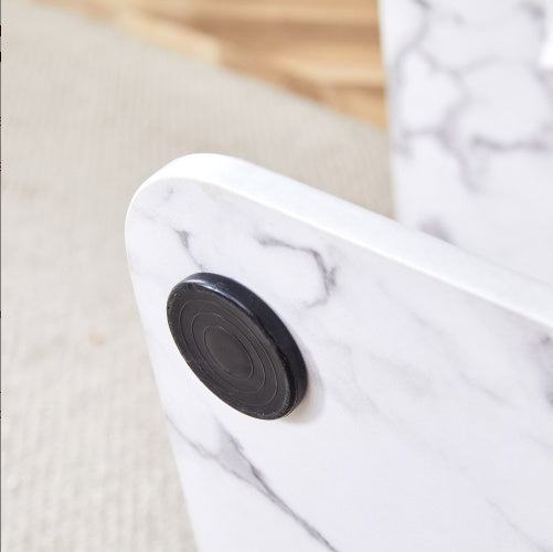 Modern Minimalist Marble Rectangular Coffee Table